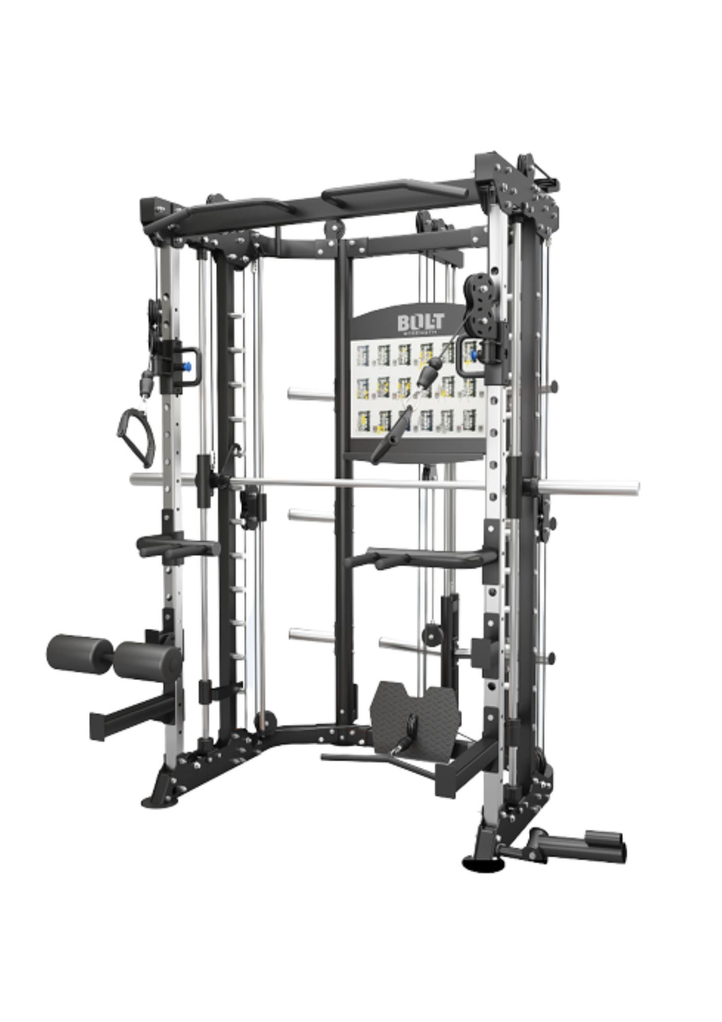 Bolt Strength Plate Loaded Multifunctional Rack Fitness Equipment