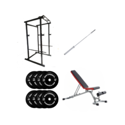 120KG Home Gym Package