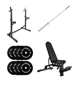 120KG Home Gym Package Squat Stand ...