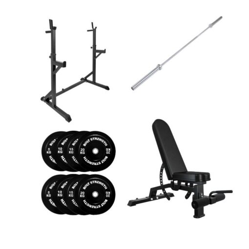 120KG Home Gym Package Squat Stand ...