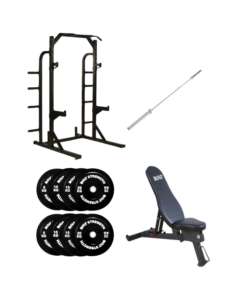 120KG Light Commercial Gym Package
