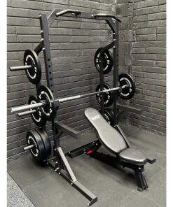 120KG Light Commercial Gym Packagein a block room