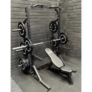 120KG Light Commercial Gym Packagein a block room