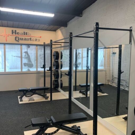 2 BAY WALL MOUNTED RIG