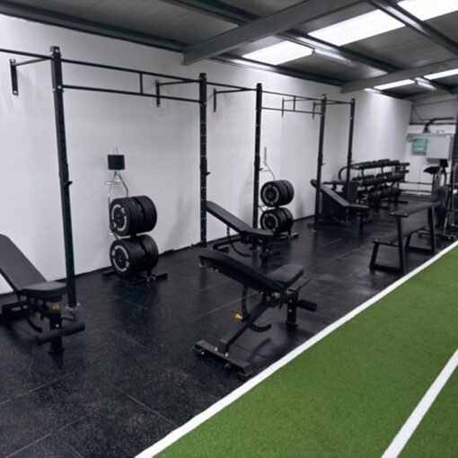 3 BAY WALL MOUNTED RIG