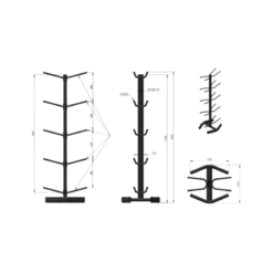 MED BALL RACKS