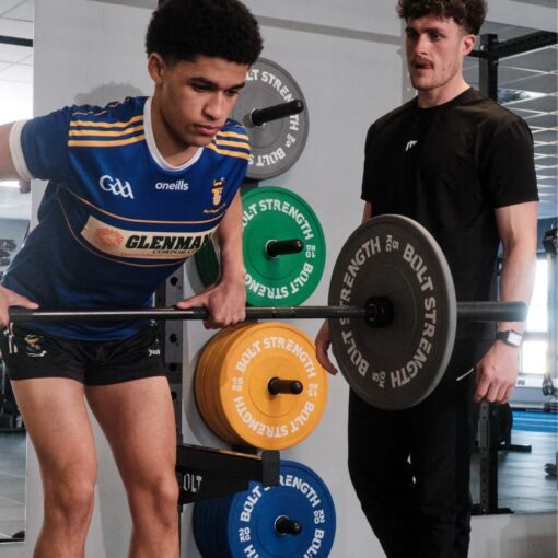 Bolt strength coloured Bumper plates