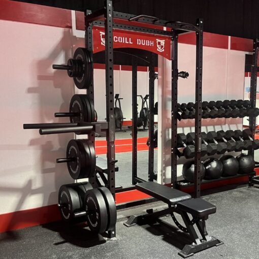 Dip Station Attachment on a rack