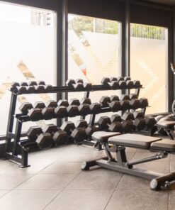 Three Tier Dumbbell Rack (15 Pairs)