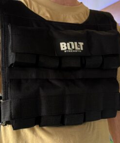 Weighted Vests on model