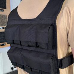 Weighted Vests on model