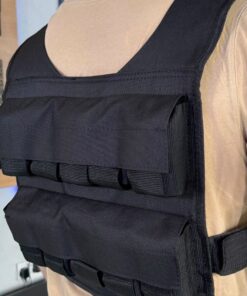 Weighted Vests on model