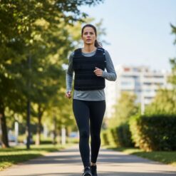 Weighted Vests - woman running