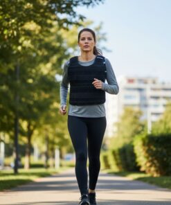 Weighted Vests - woman running
