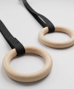 Wooden Gym Rings (Pair)