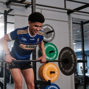 Bolt strength coloured Bumper plates