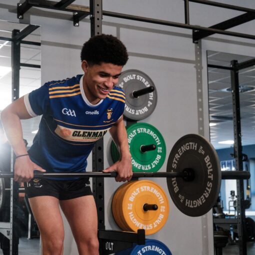 Bolt strength coloured Bumper plates