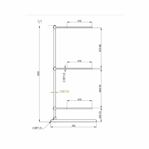 Swiss Ball Rack Specs