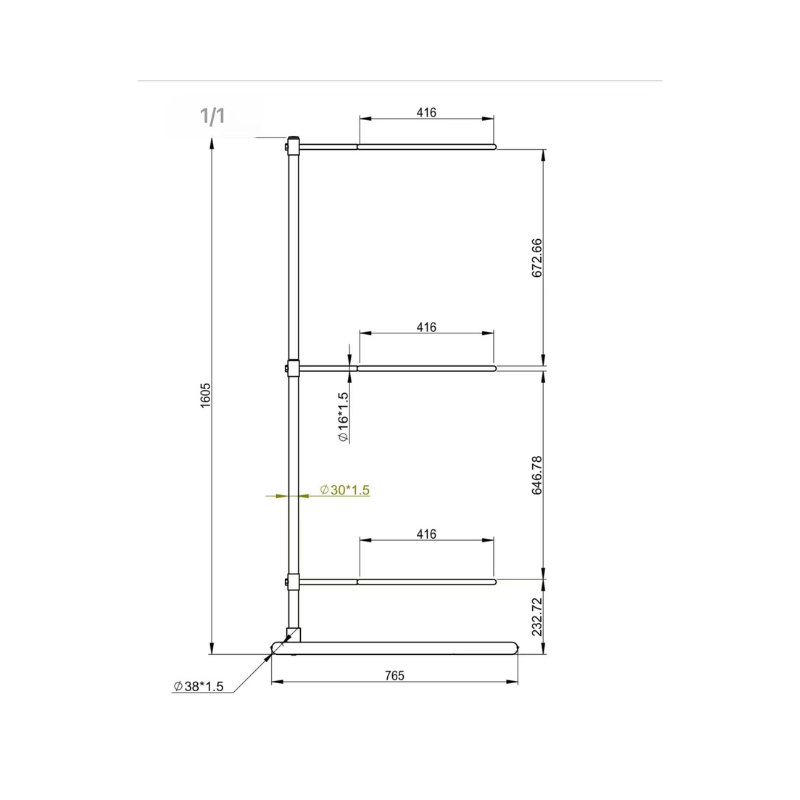 Swiss Ball Rack Specs