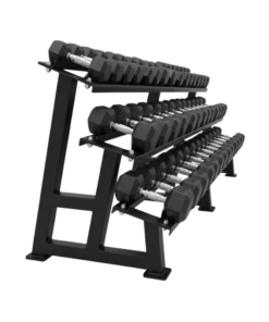 Three Tier 15 Pair Dumbbell Rack