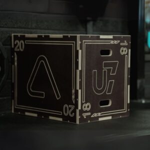 Custom Wooden Plyo Box with Logo - Unit 7