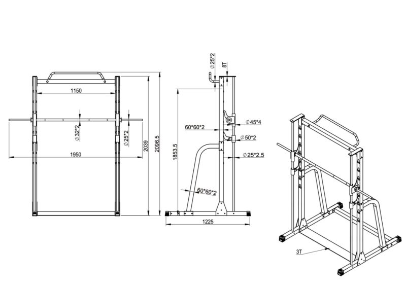 Semi Commercial Smith Machine - Fitness Equipment Ireland