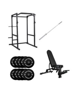 170KG Semi Commercial Power Rack Package