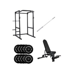 170KG Semi Commercial Power Rack Package
