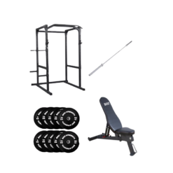 170KG Semi Commercial Power Rack Package