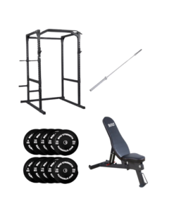 170KG Semi Commercial Power Rack Package