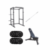 170KG Semi Commercial Power Rack Package