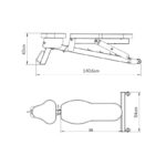 Bolt 601 Adjustable Bench dimensions