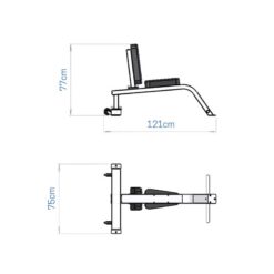 [uprightutilitybench] Product Dimensions Image
