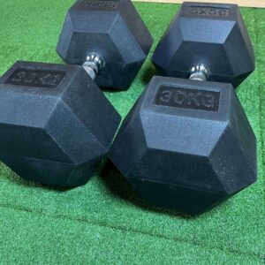 30kg hex dumbbells - Pair
