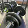 Dumbbell set adjustable (2x10kg)
