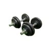 Dumbbell set adjustable (2x10kg)