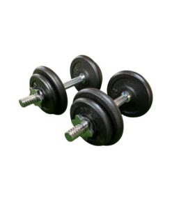Dumbbell set adjustable (2x10kg)