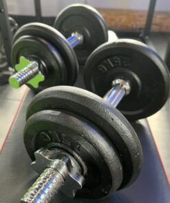 Dumbbell set adjustable (2x10kg)