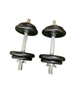 Dumbbell set adjustable (2x10kg)