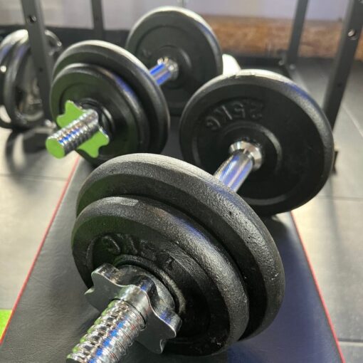 Dumbbell set adjustable (2x10kg)