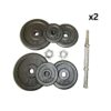 Dumbbell set - adjustable (2x20kg)