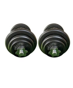 Dumbbell set - adjustable (2x20kg) (2)