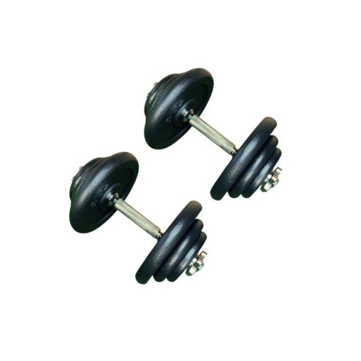 Dumbbell set - adjustable (2x20kg) (3)
