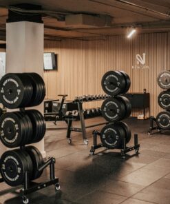 New Levl Weight Plate Tree with wheels