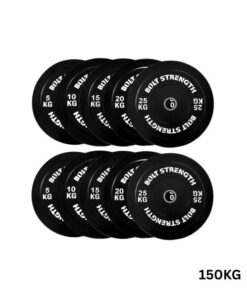150KG Bolt Strength Bumper Plate Set