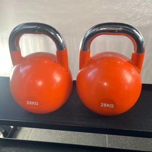 28kg x 2 Competition Kettlebells