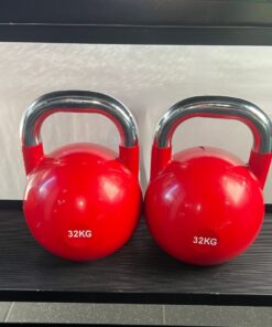 32kg x2 Competition Kettlebells