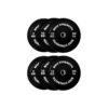 80KG Black Bolt Strength Bumper Plates