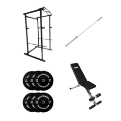 80KG Home Gym Package