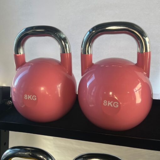 8kg x2 Competition Kettlebells